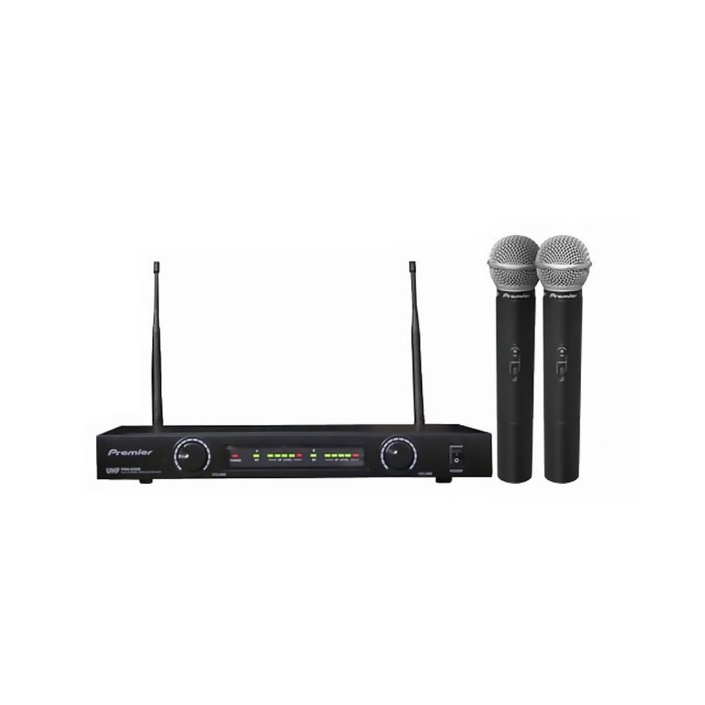 PRO MASTER HIGH QUALITY UHF Wireless Microphone PM886 (2pcs) MB